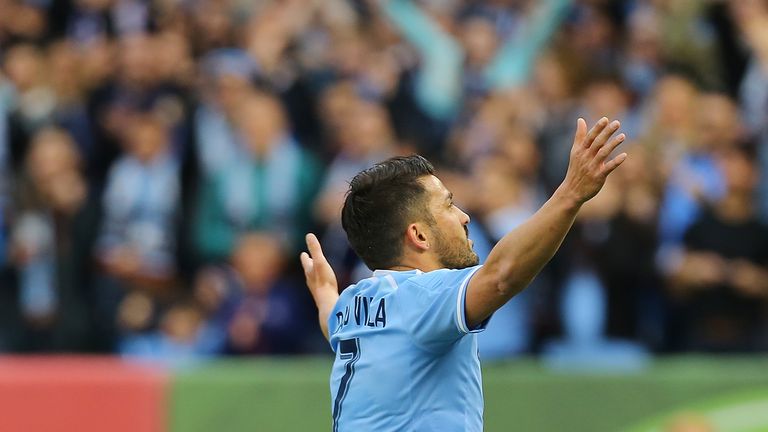 David Villa scores as New York City reach the MLS Eastern Conference semi-finals