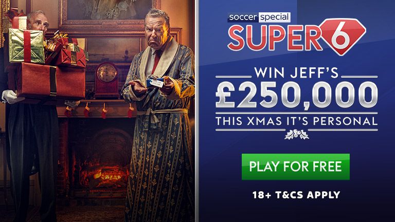 Super 6 Midweek £250K