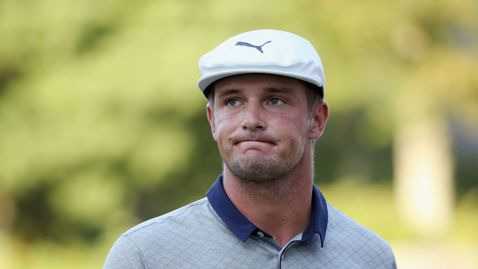 Bryson DeChambeau Produces A Great Escape From Water And Ruins Trousers ...