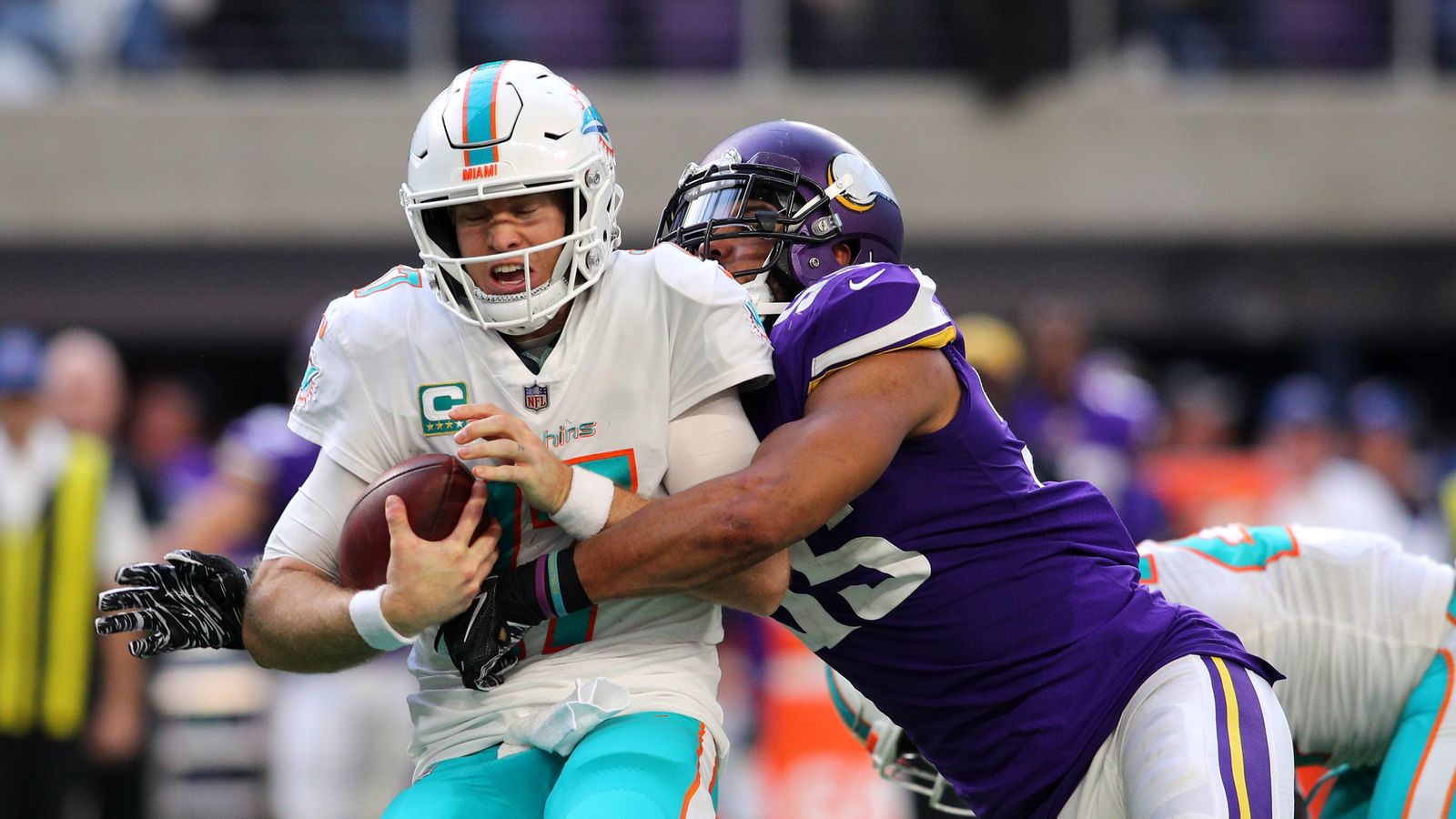 Miami Dolphins 1741 Minnesota Vikings Dalvin Cook scores two TDs as