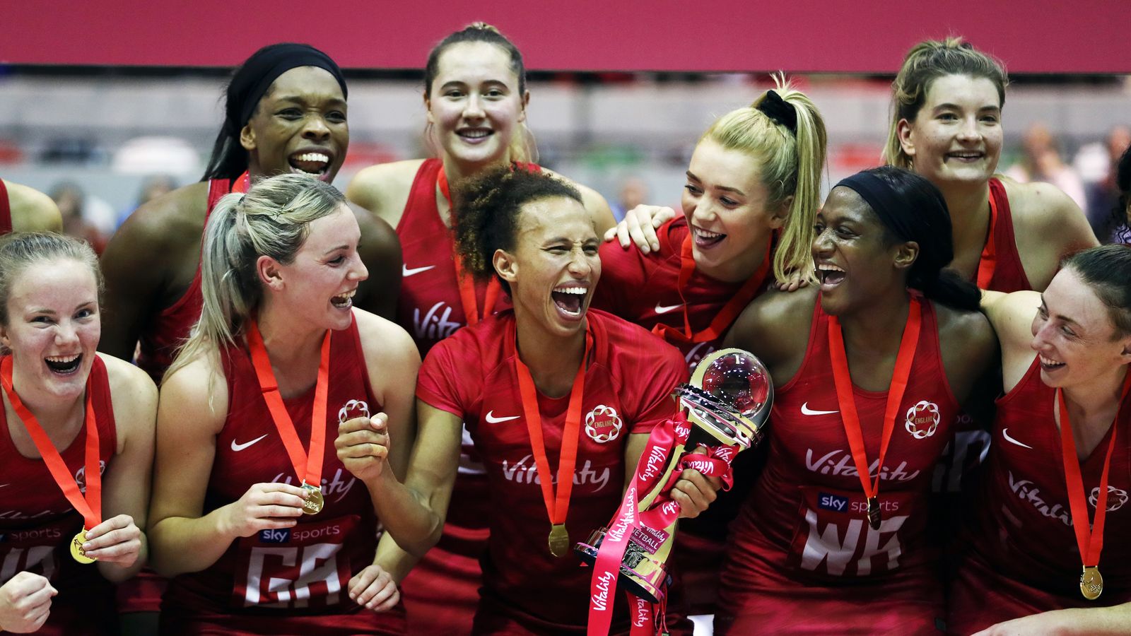 England Roses Squad Revealed For Januarys Quad Series Netball News Sky Sports