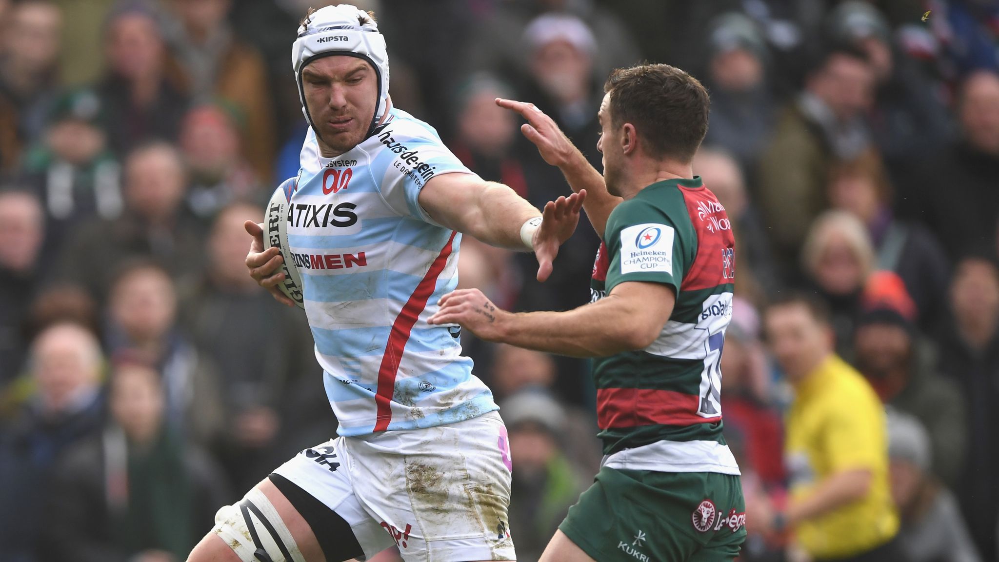 Racing 92 dominate Leicester to earn their first European final