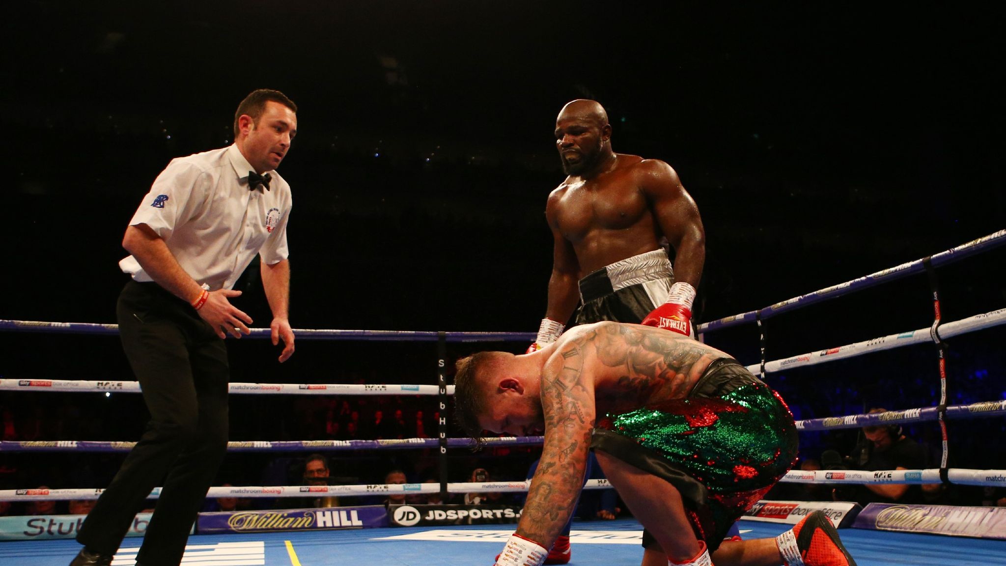 Whyte vs Chisora 2: Carlos Takam seals seventh-round knockout win over ...