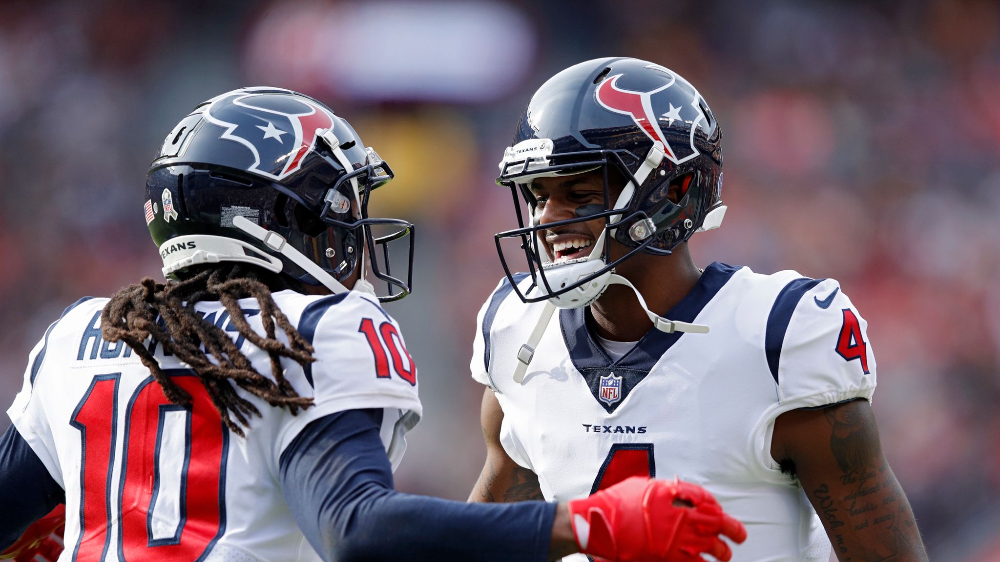 Deshaun Watson and DeAndre Hopkins lead Texans past Chiefs - Los Angeles  Times