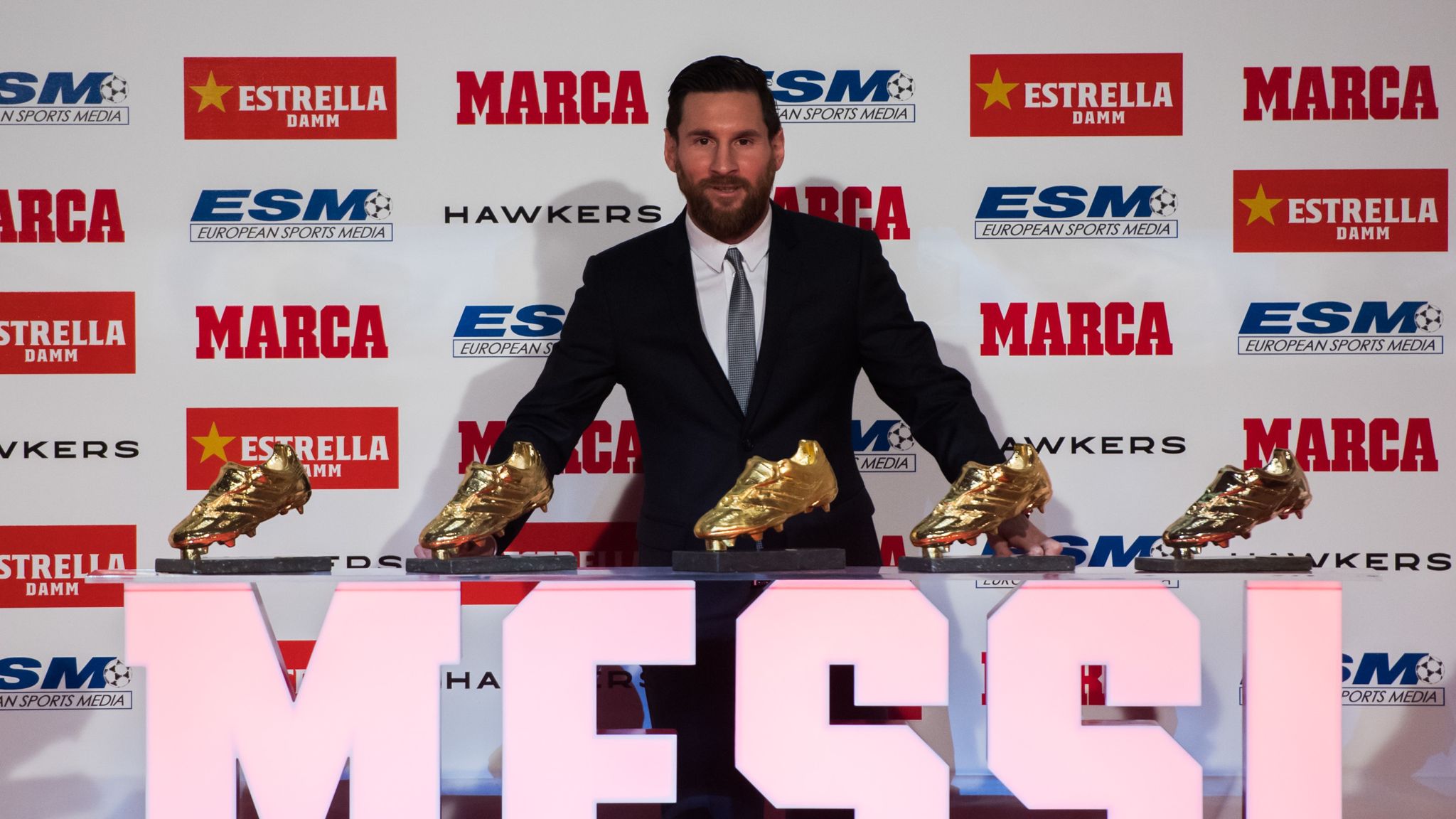 messi golden shoe 2019