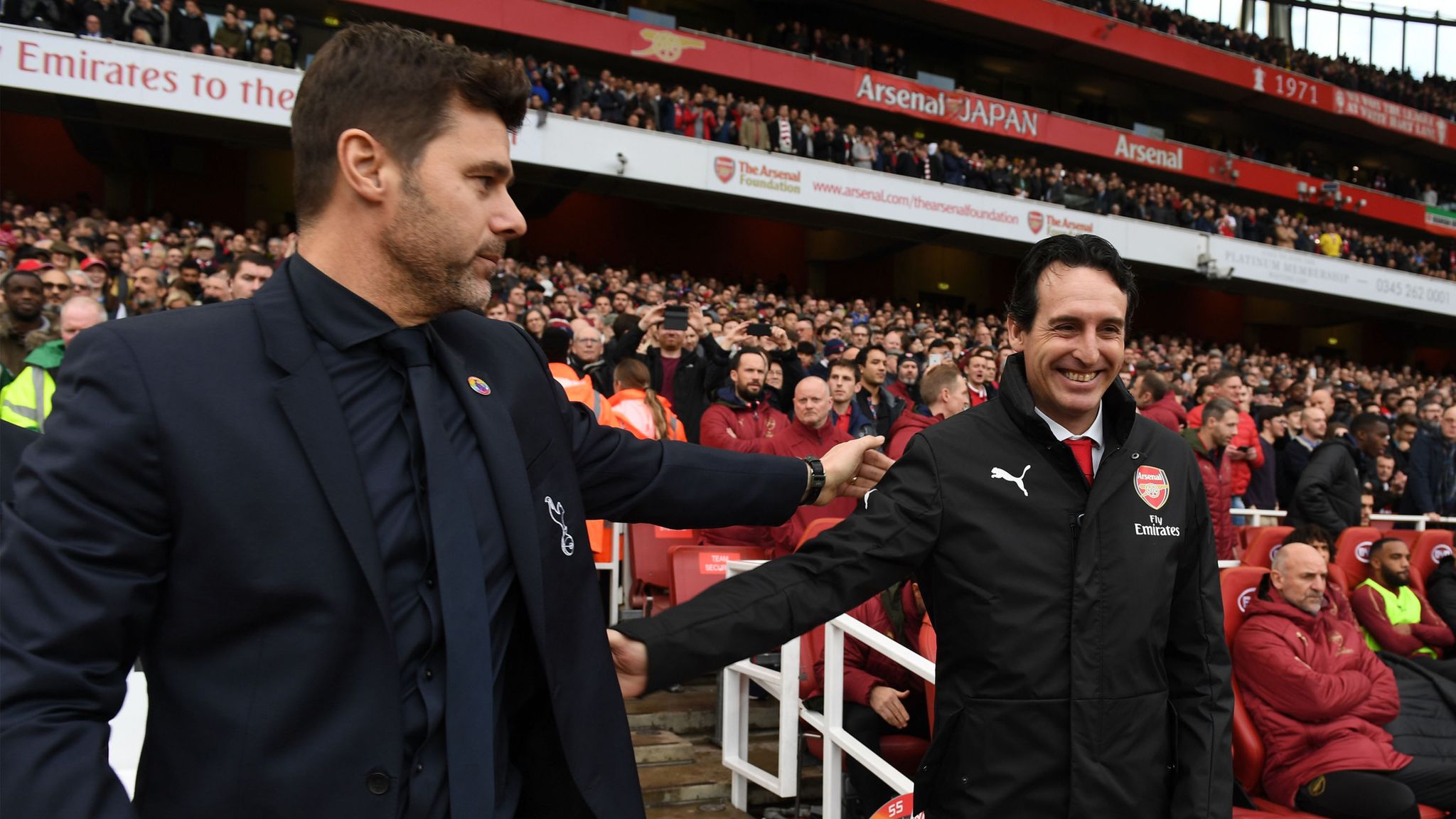 Image result for pochettino vs arsenal