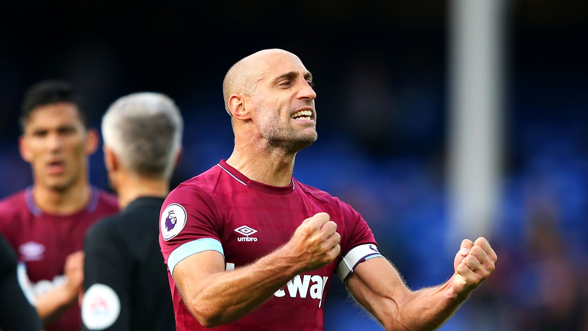 Pablo Zabaleta, West Ham. 