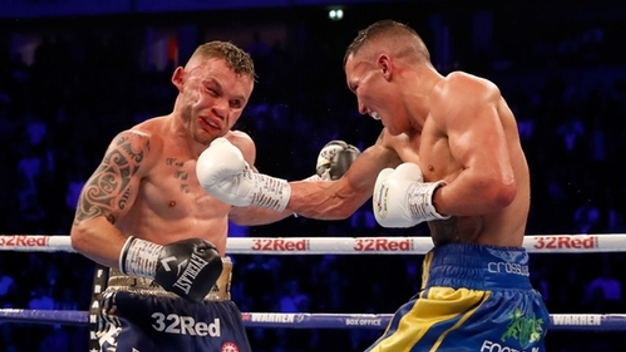 Josh Warrington beats Carl Frampton on points to retain world title ...