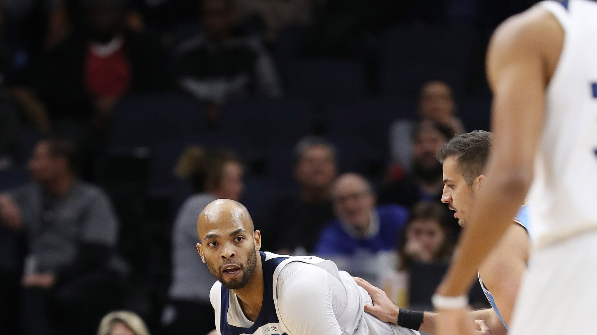 Taj Gibson tries to block a shot with his shoe, opens shoe-blocking  floodgates, This is the Loop