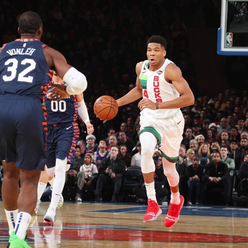 Giannis Antetokounmpo was a raw 18-year-old Bucks draft pick