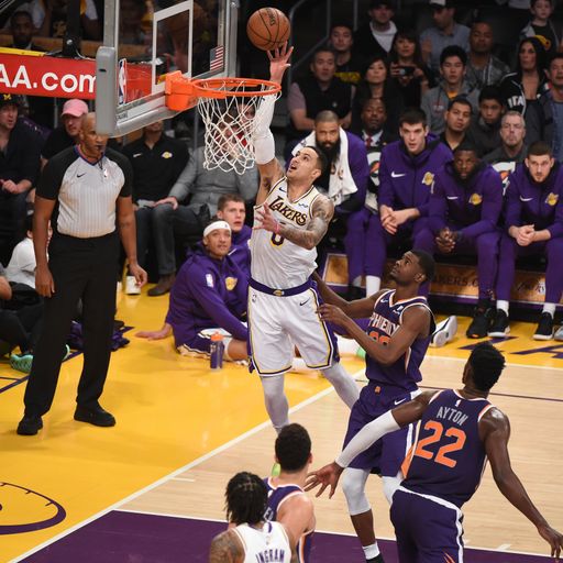 Lakers seal comfortable win over Suns