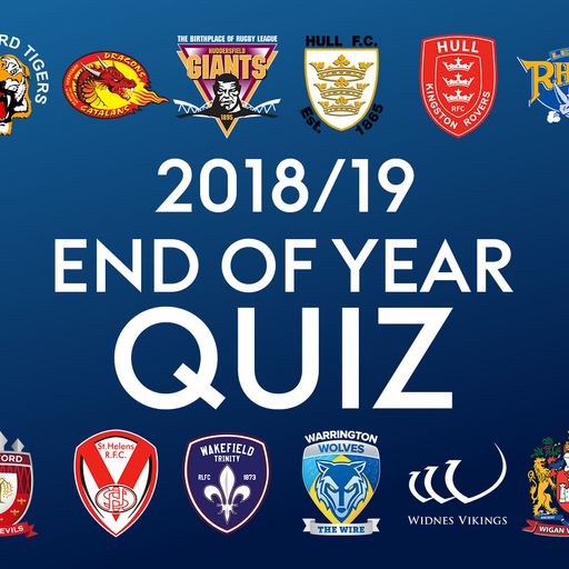 QUIZ: Rugby League 2018