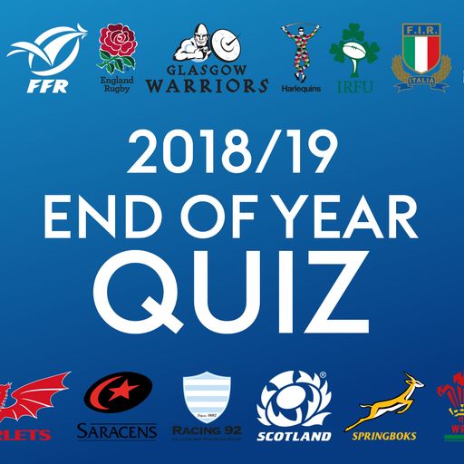 QUIZ: Rugby union in 2018