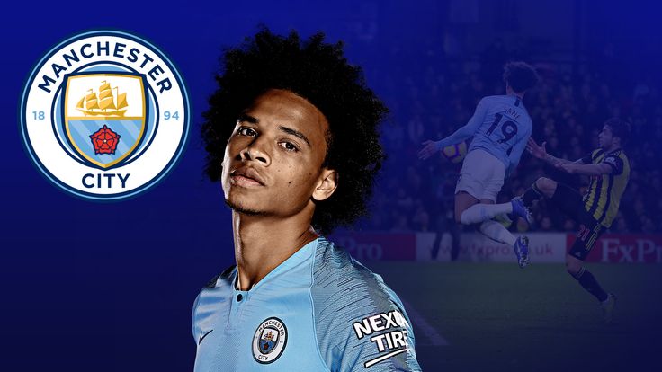 Leroy Sane opened the scoring for Manchester City against Watford