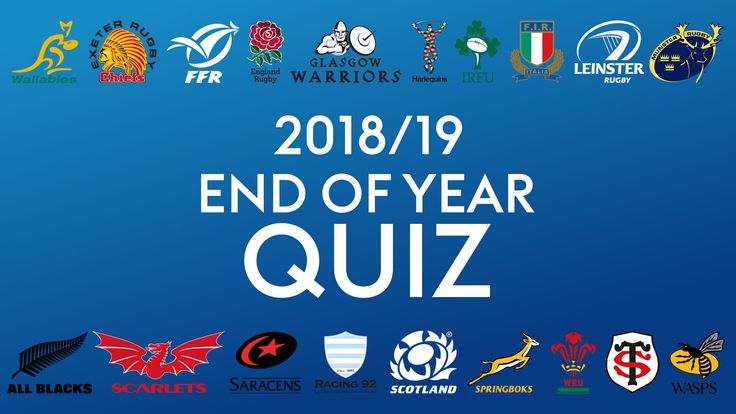 2018/19 End of year quiz