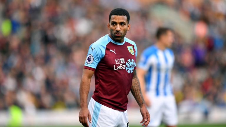 Burnley's Aaron Lennon 