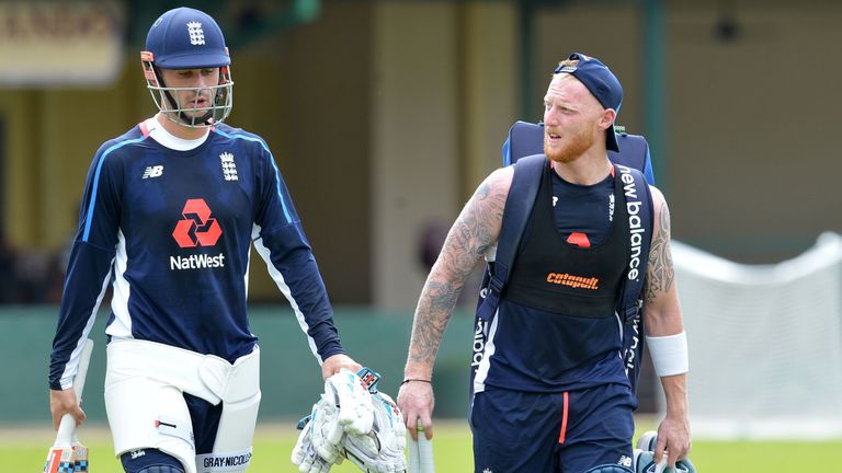 Ben Stokes and Alex Hales sat before a CDC disciplinary panel in London this week
