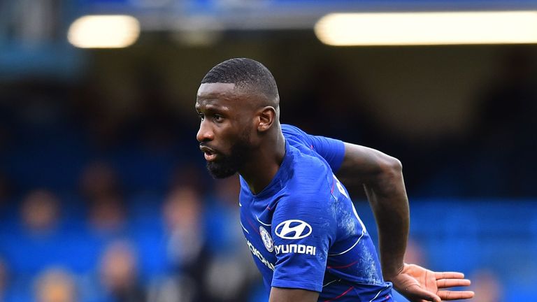 Antonio Rudiger of Chelsea