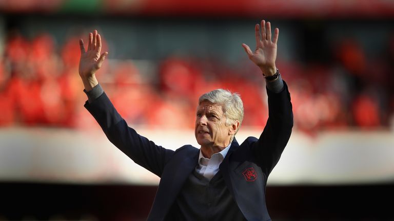 Arsene Wenger led Arsenal to three Premier League titles and seven FA Cups