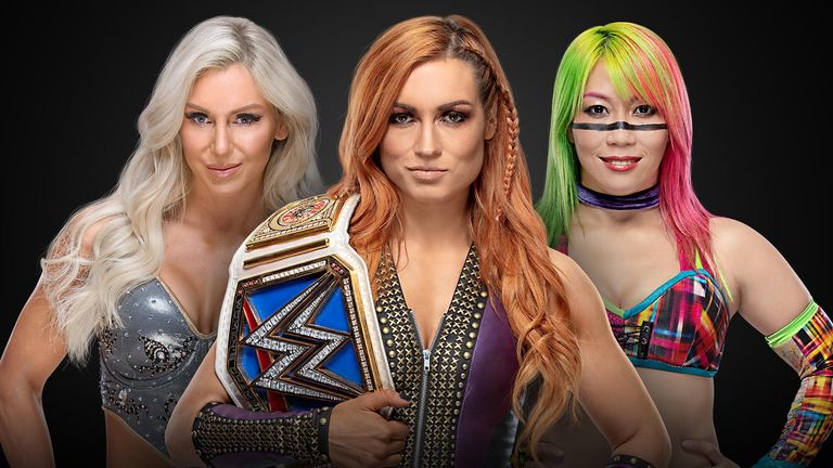 Becky Lynch is due to defend her SmackDown title against both Charlotte Flair and Asuka at TLC