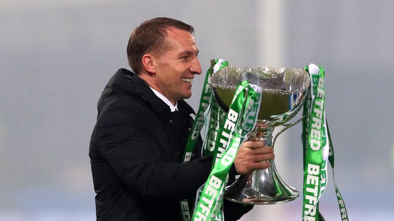  during the Betfred Cup Final between Celtic and Aberdeen at Hampden Park on December 2, 2018 in Glasgow, Scotland.