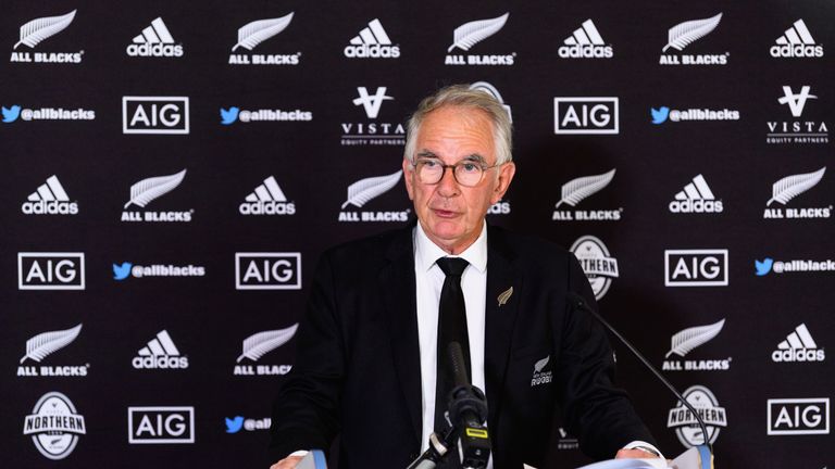 New Zealand rugby chairman Brent Impey