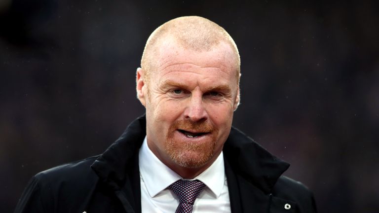 Burnley manager Sean Dyche