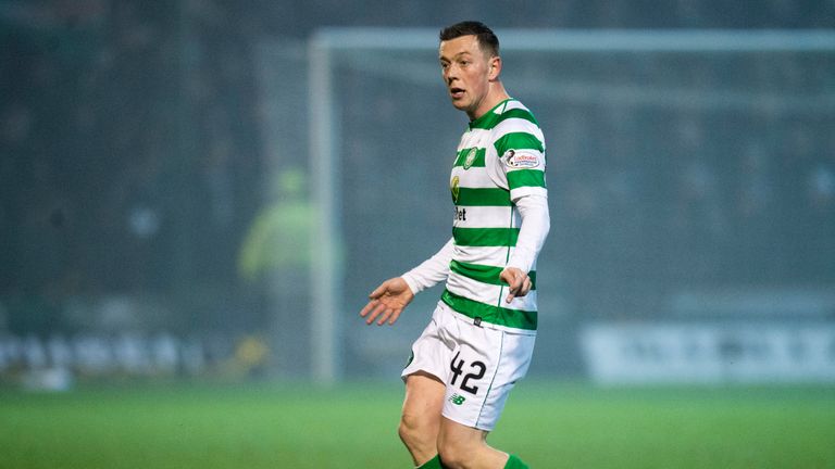 Callum McGregor in action for Celtic