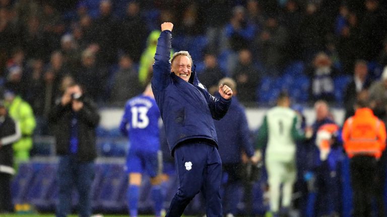 Neil Warnock was delighted with his side's display against Southampton