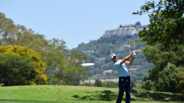  during day two of the South African Open at Randpark Golf Club on December 7, 2018 in Johannesburg, South Africa.