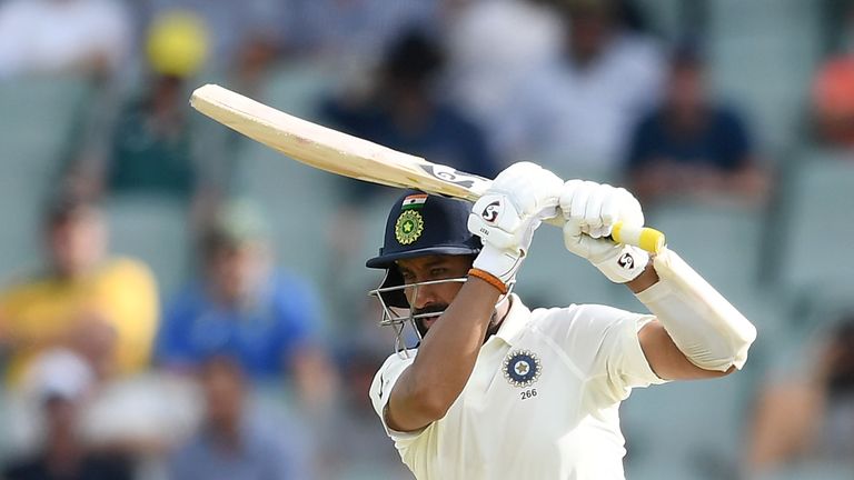 Cheteshwar Pujara's runs proved crucial for the tourists in Adelaide