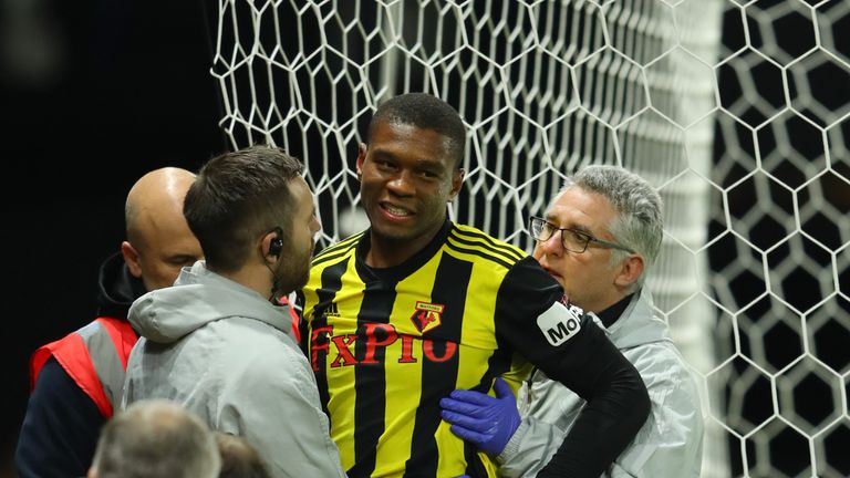  during the Premier League match between Watford FC and Chelsea FC at Vicarage Road on December 26, 2018 in Watford, United Kingdom.