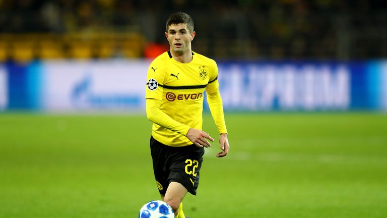 Christian Pulisic for Borussia Dortmund