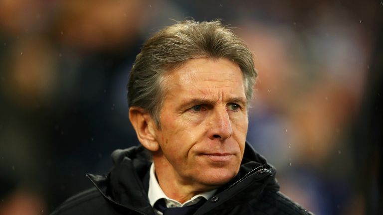 Claude Puel is hoping to take Leicester back into Europe