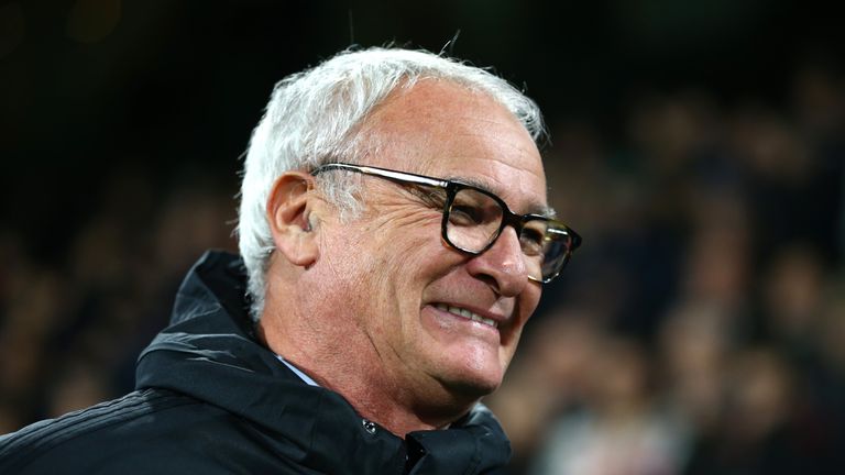 Claudio Ranieri was happy with a point against Leicester.