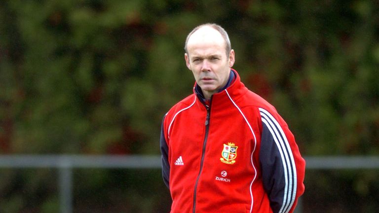 FPR119048. British and Irish Lions head coach Clive Woodward watches over training in Auckland, New Zealand, Thursday, July 7th, 2005. The Lions play the All Blacks in the final test at Eden Park on Saturday. MANDATORY CREDIT .FOTOPRESS/Phil Walter.