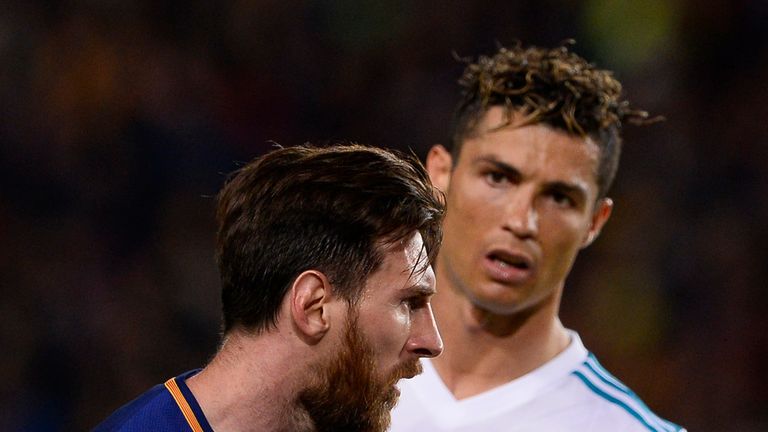 Cristiano Ronaldo Lionel Messi Real Madrid Barcelona