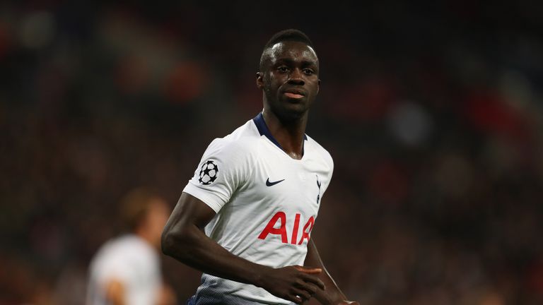 Davinson Sanchez during the Group B match of the UEFA Champions League between Tottenham Hotspur and PSV at Wembley Stadium on November 6, 2018 in London, United Kingdom. (Photo by Catherine Ivill/Getty Images) *** Local Caption *** XXX