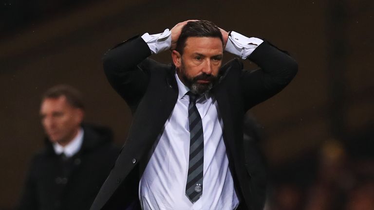  during the Betfred Cup Final between Celtic and Aberdeen at Hampden Park on December 2, 2018 in Glasgow, Scotland.