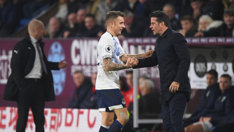 Digne was the stand-out performer for the Toffees at Turf Moor