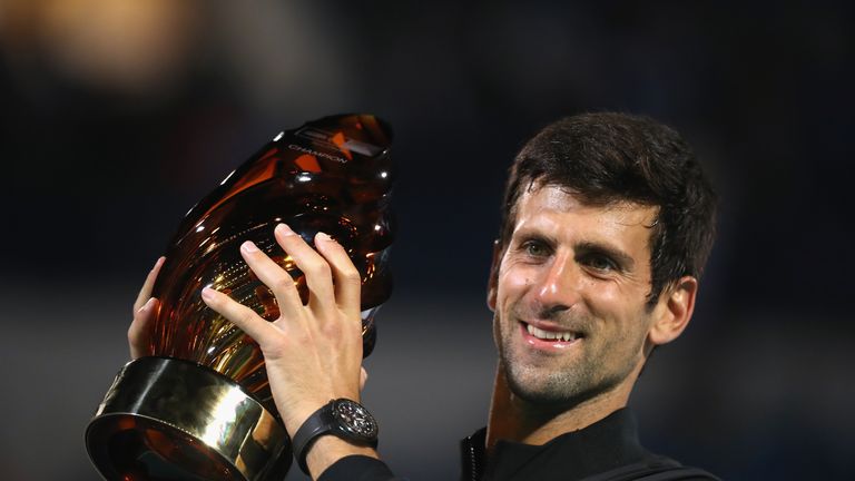 Djokovic won the pre-season exhibition Mubadala World Tennis Championship on Saturday