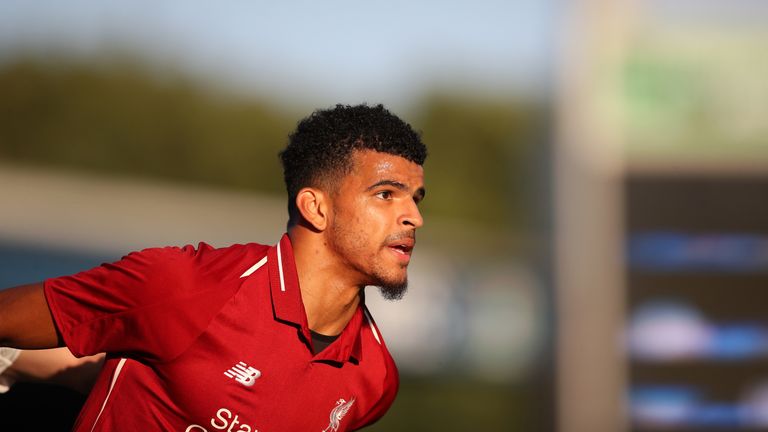 Liverpool's Dominic Solanke