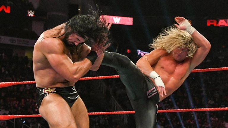 Former friends Drew McIntyre and Dolph Ziggler went head to head