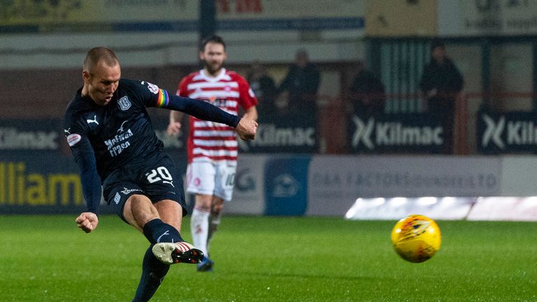 Dundee won 4-0 against Hamilton in midweek - with Kenny Miller scoring a hat-trick