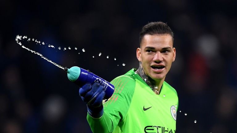  during the UEFA Champions League Group F match between Olympique Lyonnais and Manchester City at Groupama Stadium on November 27, 2018 in Lyon, France.