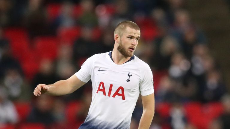 Eric Dier in action for Tottenham Hotspur