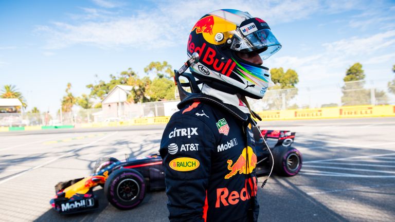 Daniel Ricciardo walks away from his broken-down Red Bull during the season-opening Australian GP. Midway through the season, Ricciardo would stun the paddock by walking away from Red Bull too. Picture by Kalisz, Sutton Images.