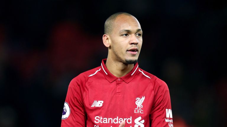 Liverpool's Fabinho                                                                                                                                                                                                                                                                                                                       