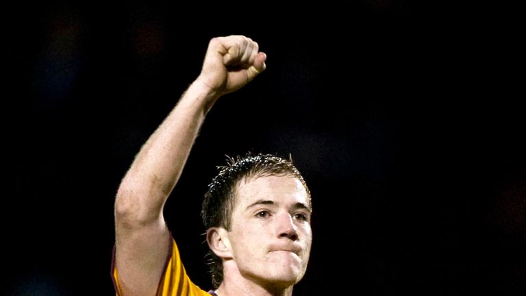 Ross McCormack pictured playing for Motherwell in 2008