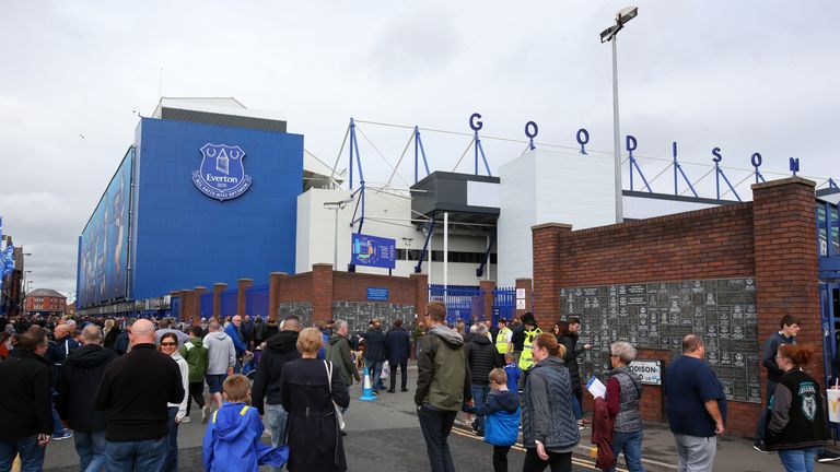 Goodison Park during the Premier League match between Everton FC and West Ham United at Goodison Park on September 16, 2018 in Liverpool, United Kingdom.